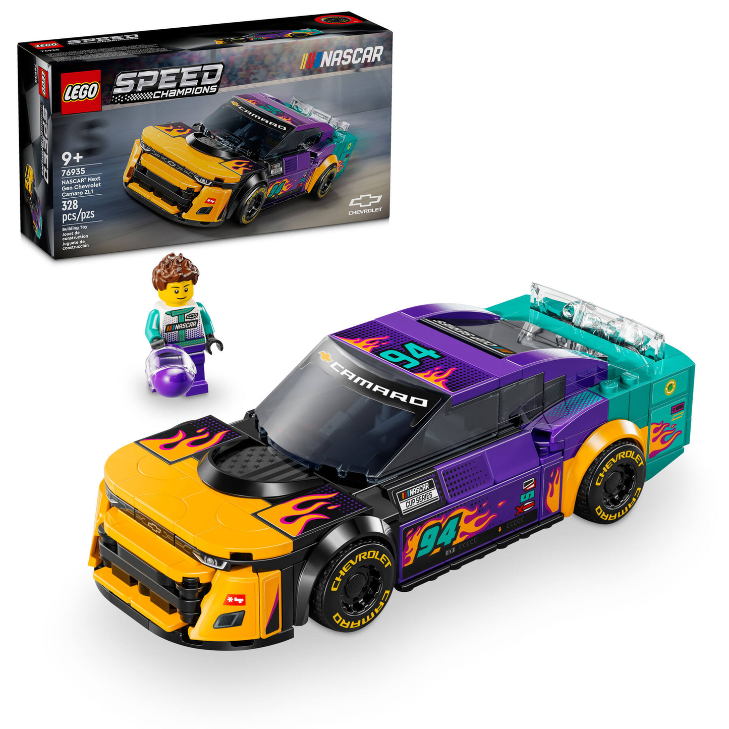 Speed Champions 76935 NASCAR Next Gen Chevrolet Camaro ZL1