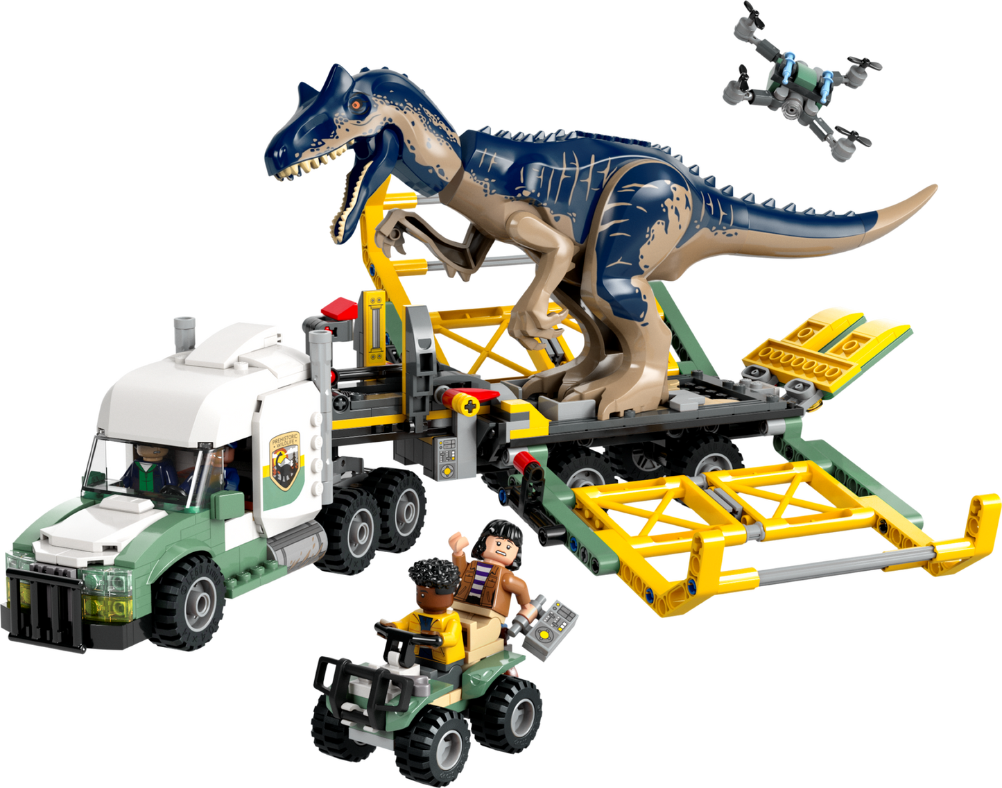 Jurassic World 76966 Dinosaurier-Missionen: Allosaurus-Transporter