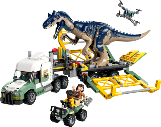 Jurassic World 76966 Dinosaurier-Missionen: Allosaurus-Transporter