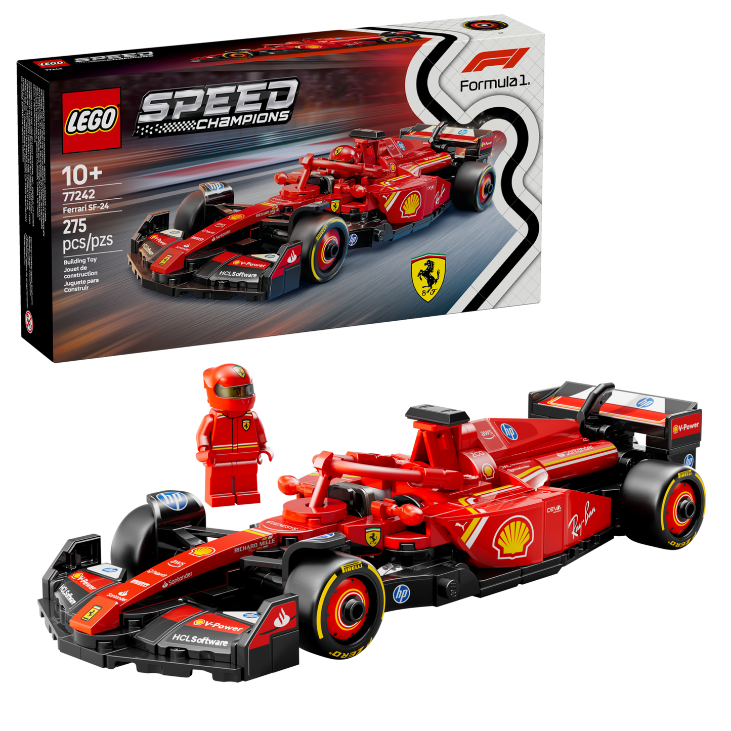 Speed Champions 77242 Ferrari SF-24 F1 Rennauto