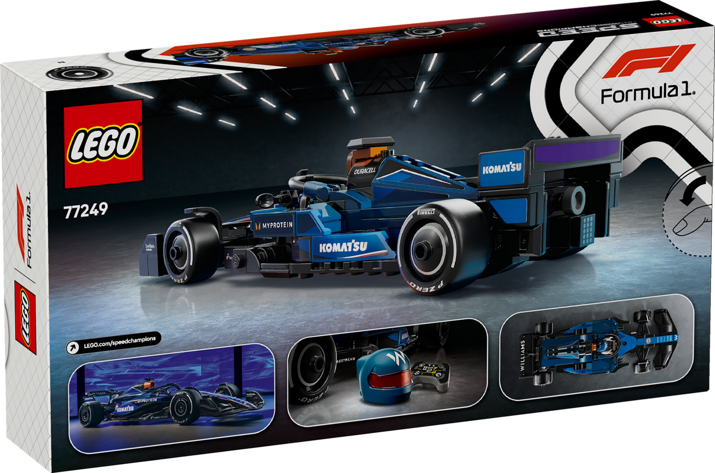 Speed Champions 77249 Williams Racing FW46 F1 Rennauto