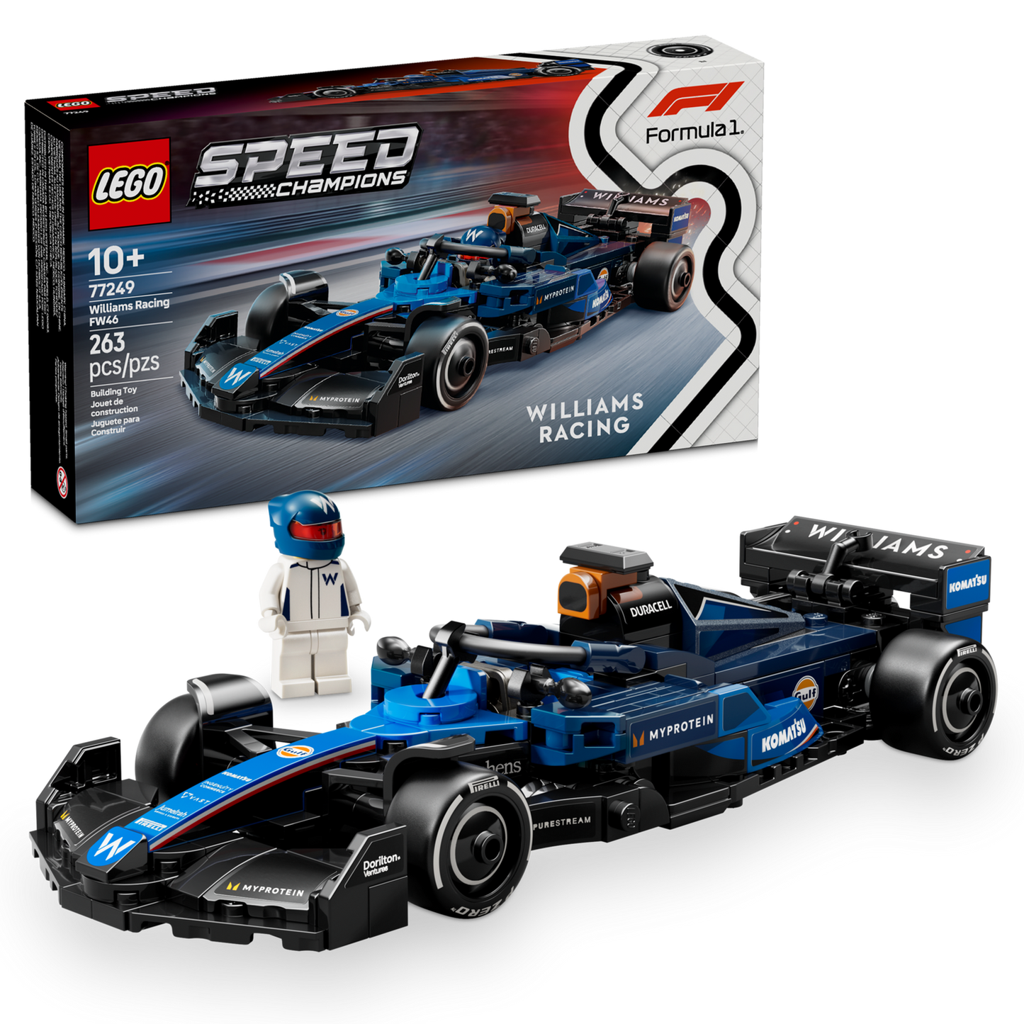 Speed Champions 77249 Williams Racing FW46 F1 Rennauto