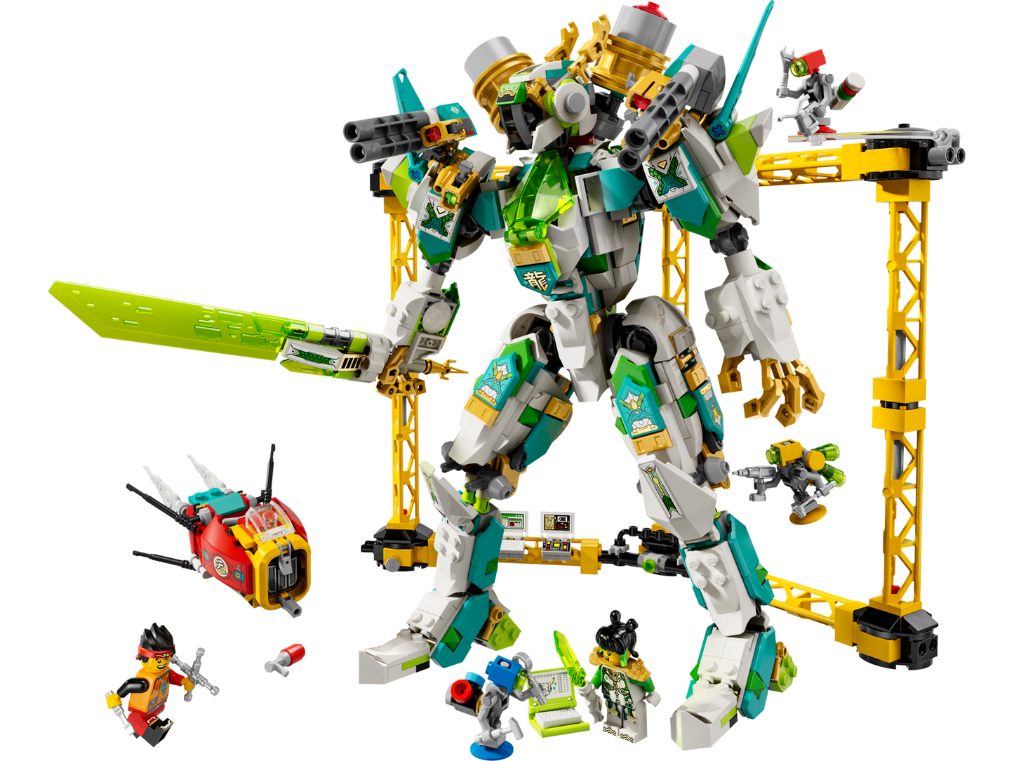 Monkie Kid 80053 Meis Drachen-Mech