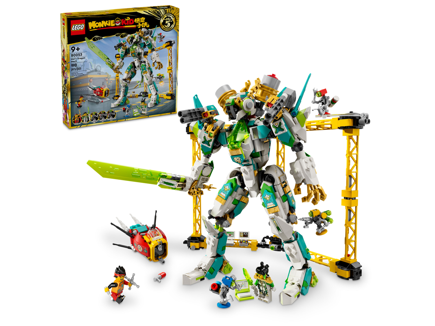 Monkie Kid 80053 Meis Drachen-Mech