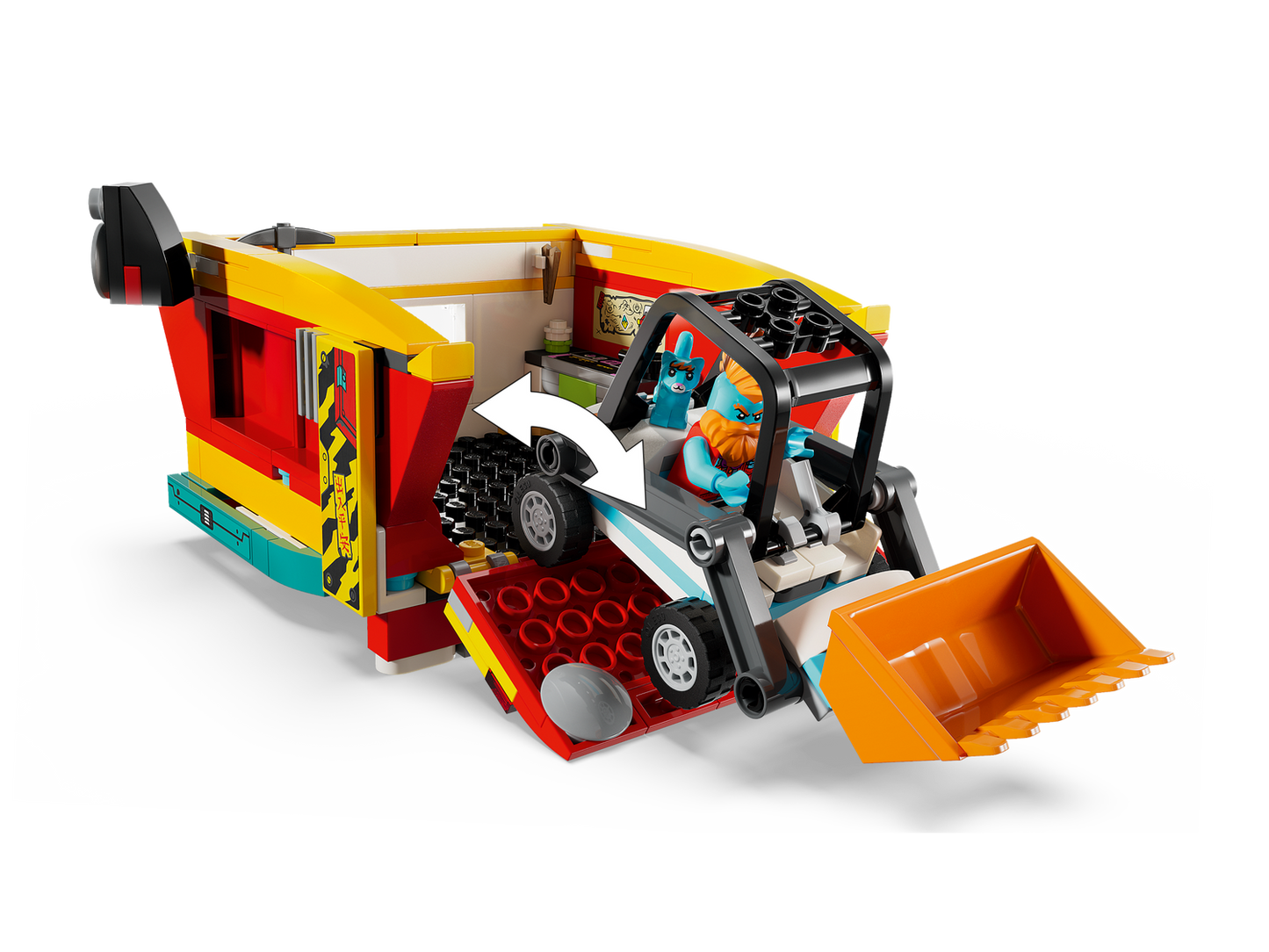 Monkie Kid 80055 Monkie Kids Power-Teamtruck