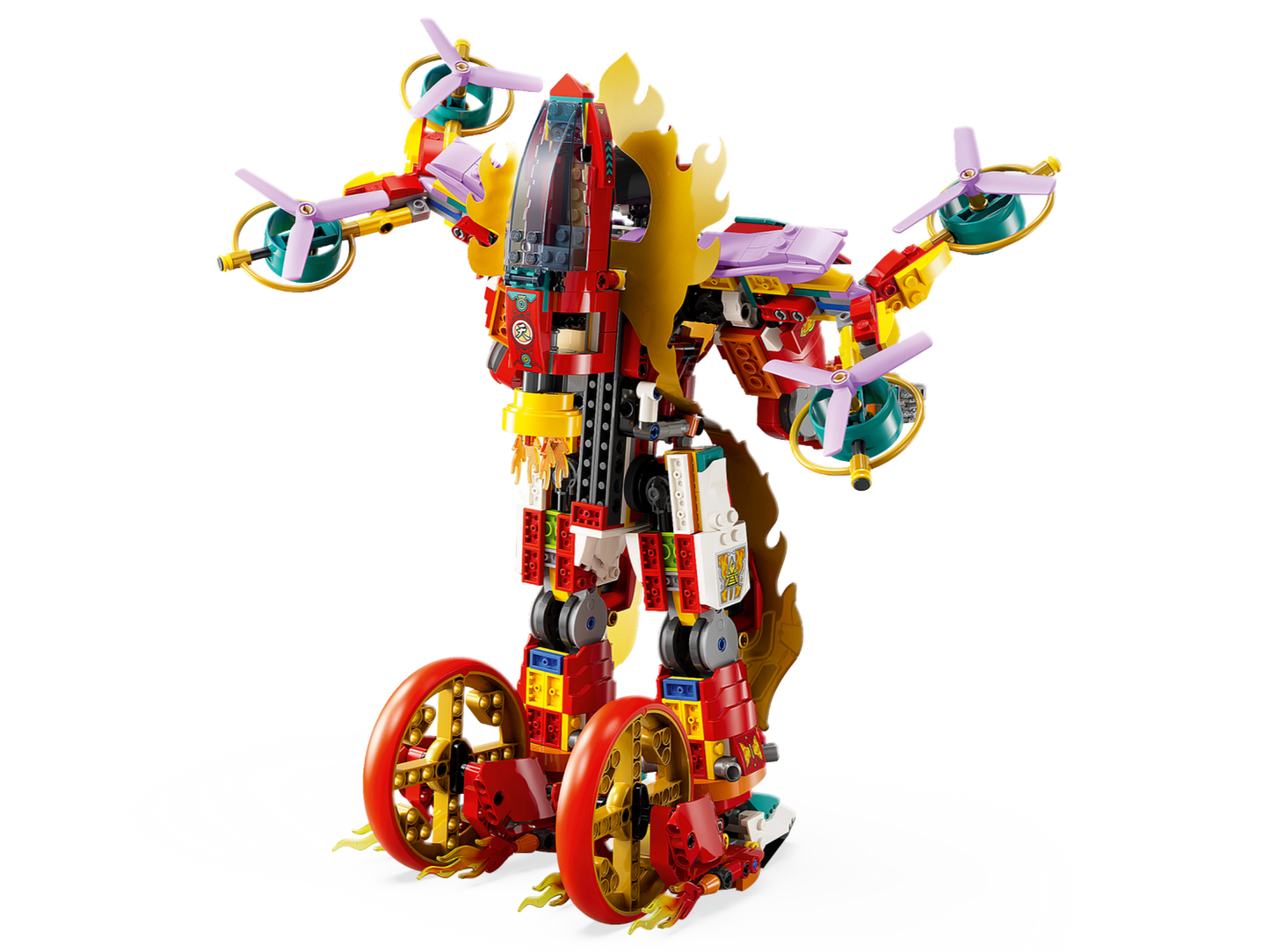 Monkie Kid 80057 Nezhas Feuerring-Mech