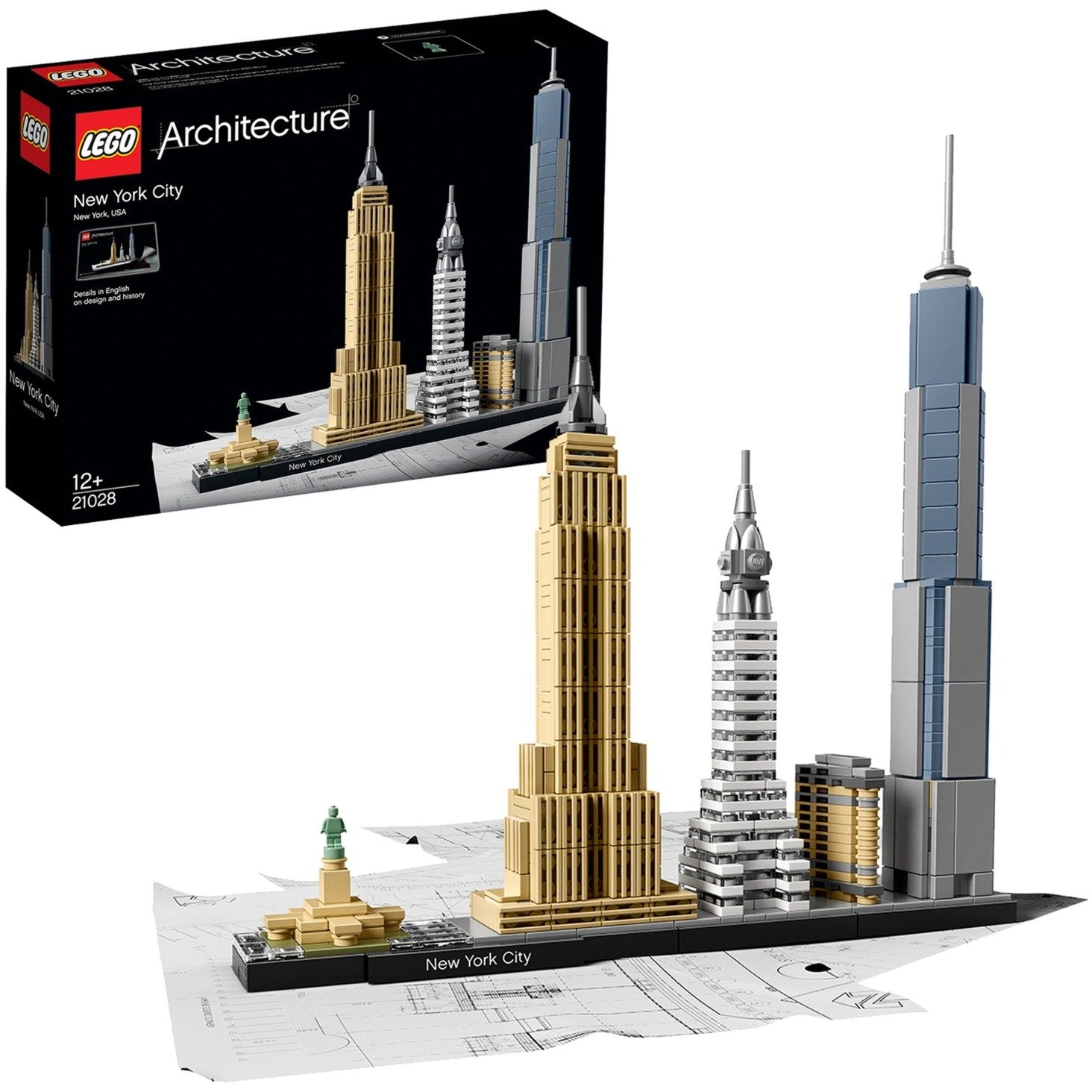 Cover LEGO Architecture 21028 New York City