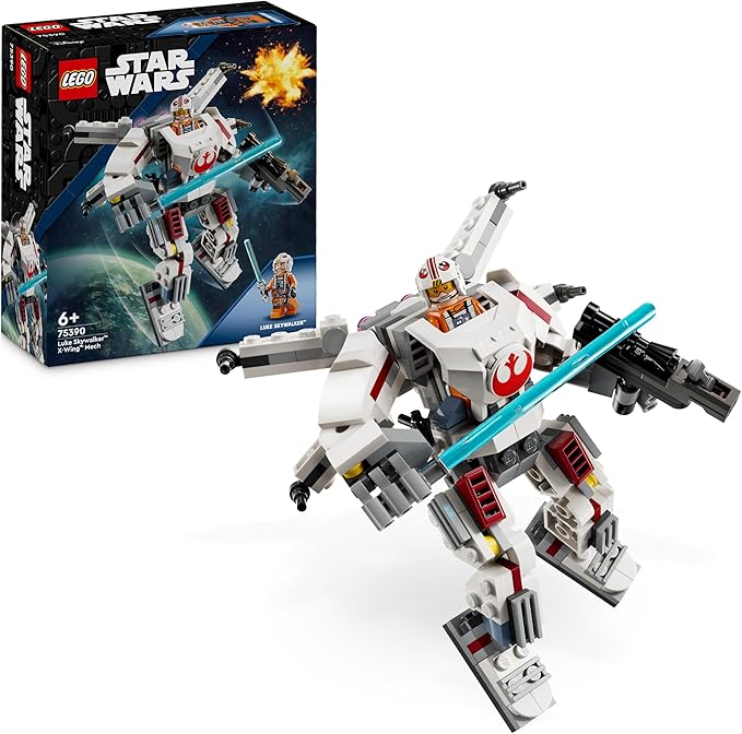 Cover LEGO Star Wars 75390 Luke Skywalkers X-Wing Mech