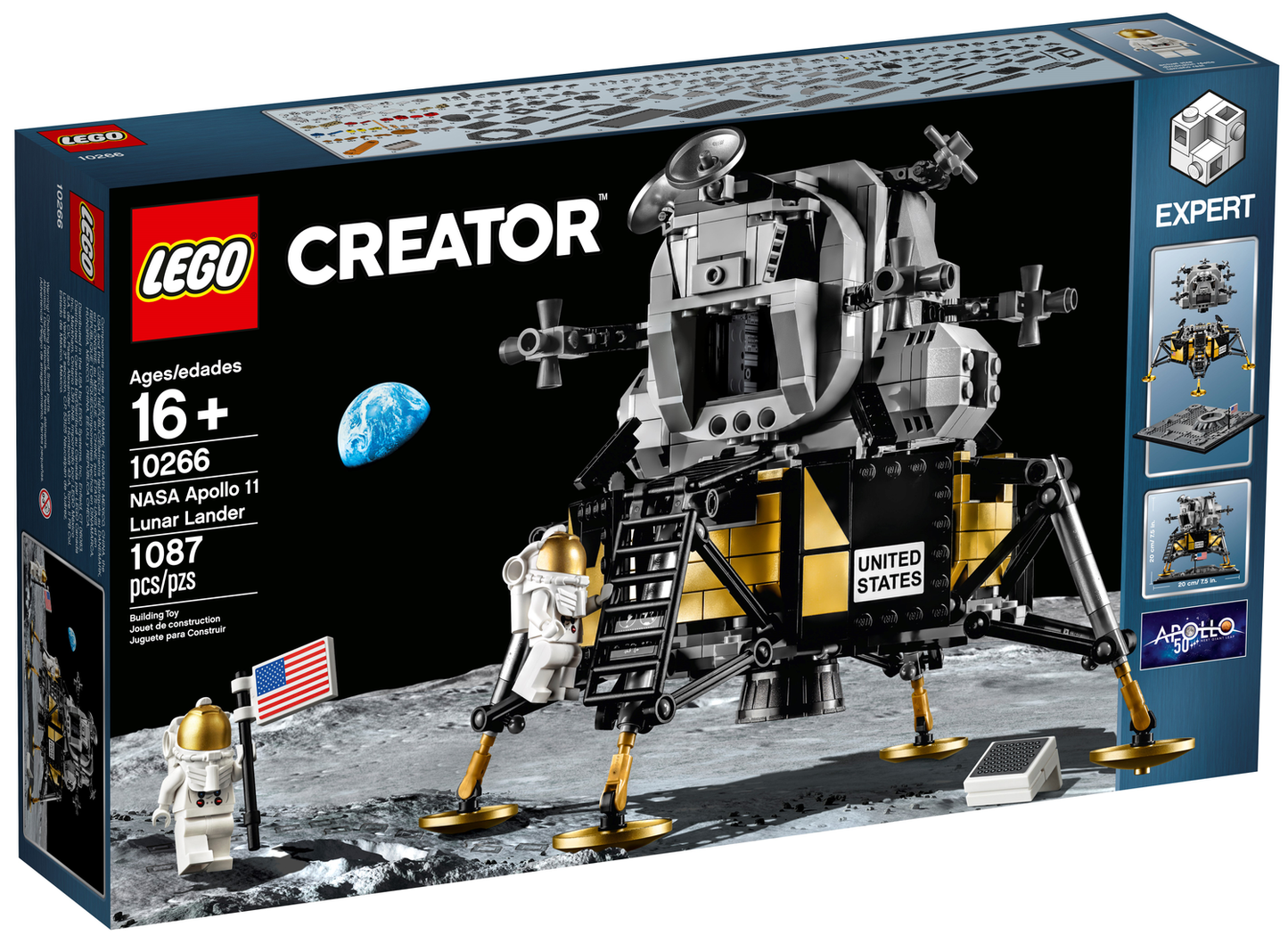 Creator Expert 10266 NASA Apollo 11 Mondlandefähre