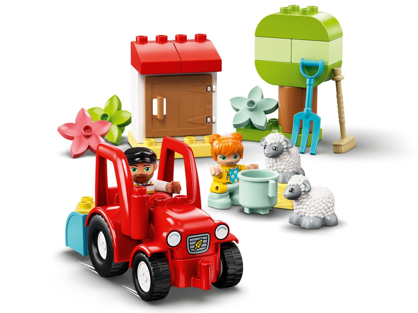 DUPLO 10950 Traktor und Tierpflege