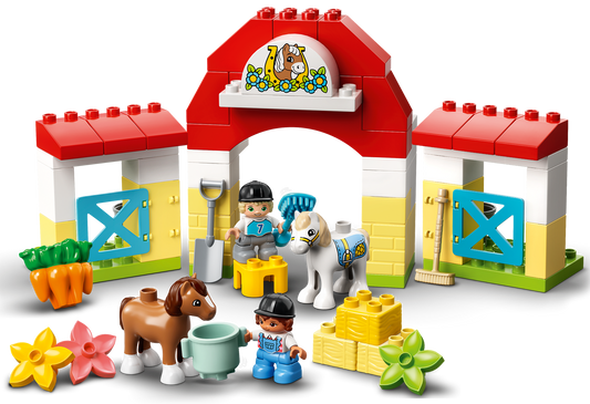 DUPLO 10951 Pferdestall und Ponypflege