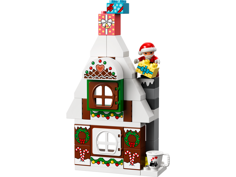 Duplo 10976 Lebkuchenhaus mit Weihnachtsmann