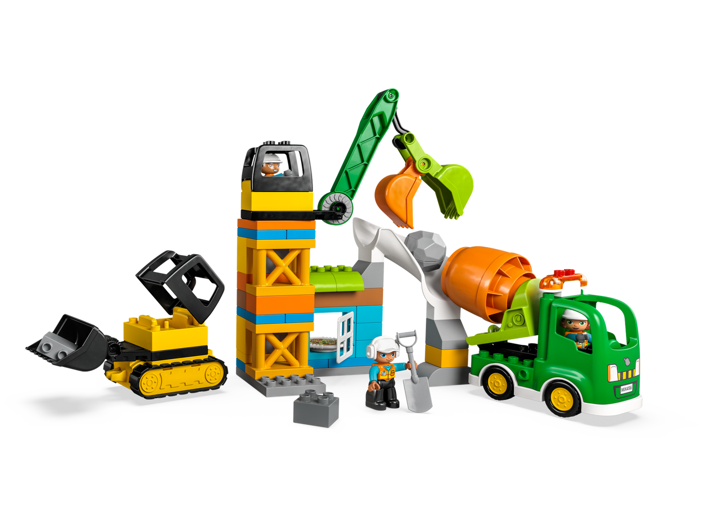 DUPLO 10990 Baustelle mit Baufahrzeugen