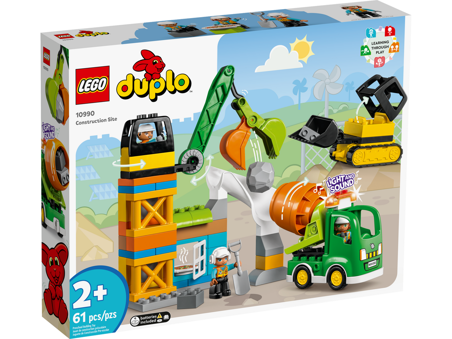 DUPLO 10990 Baustelle mit Baufahrzeugen