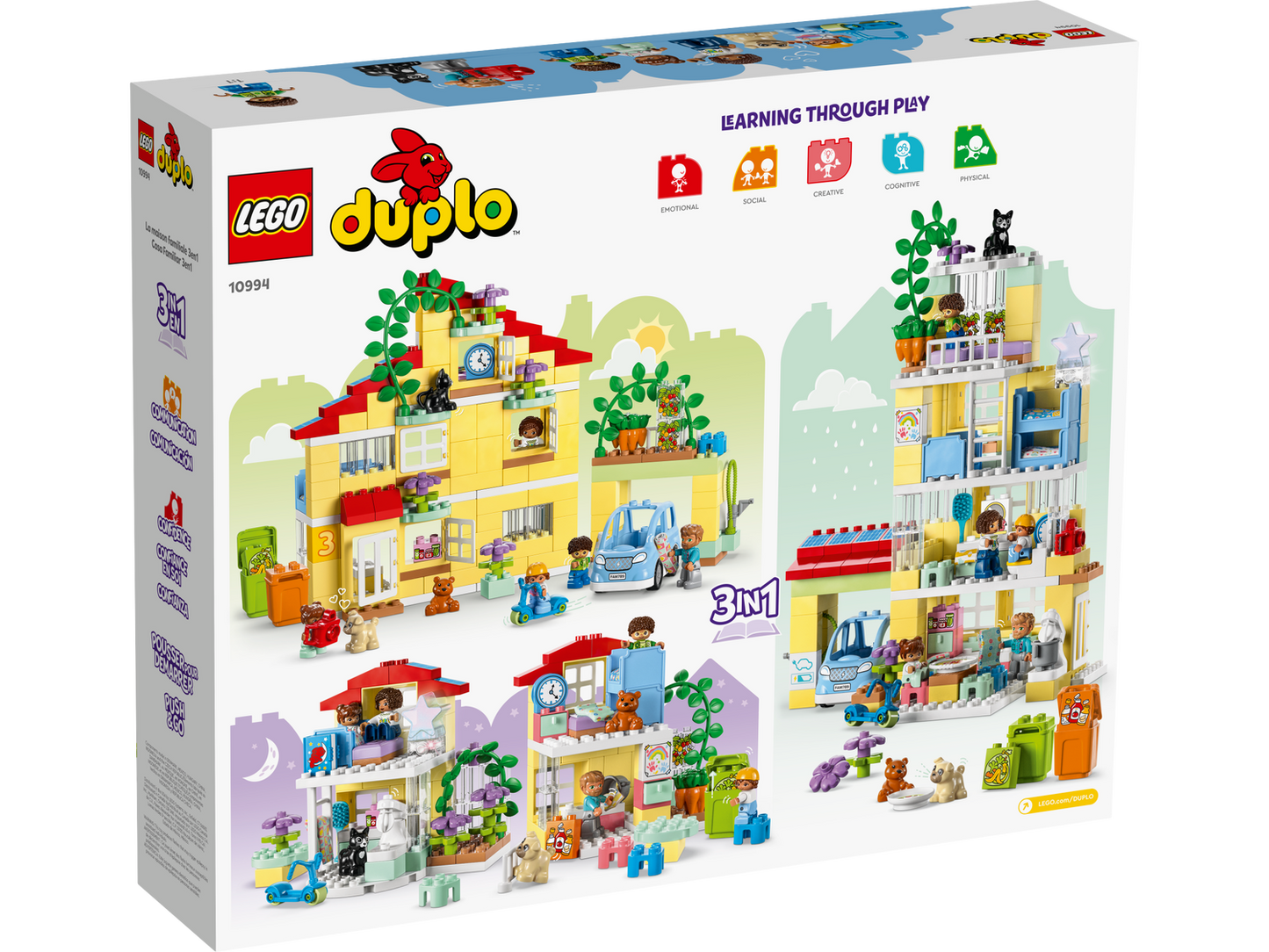 DUPLO 10994 3-in-1-Familienhaus