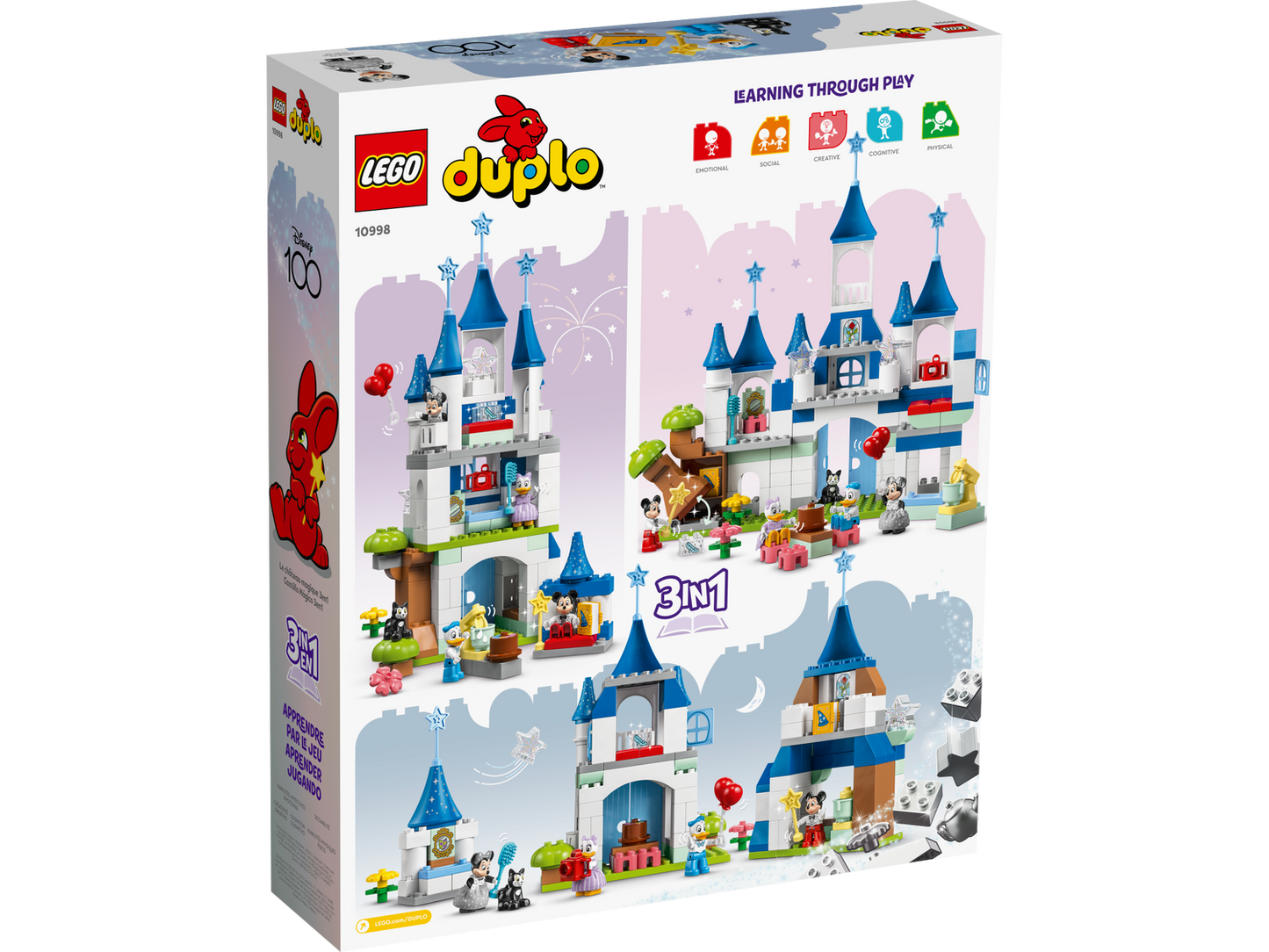 Disney 10998 3-in-1-Zauberschloss