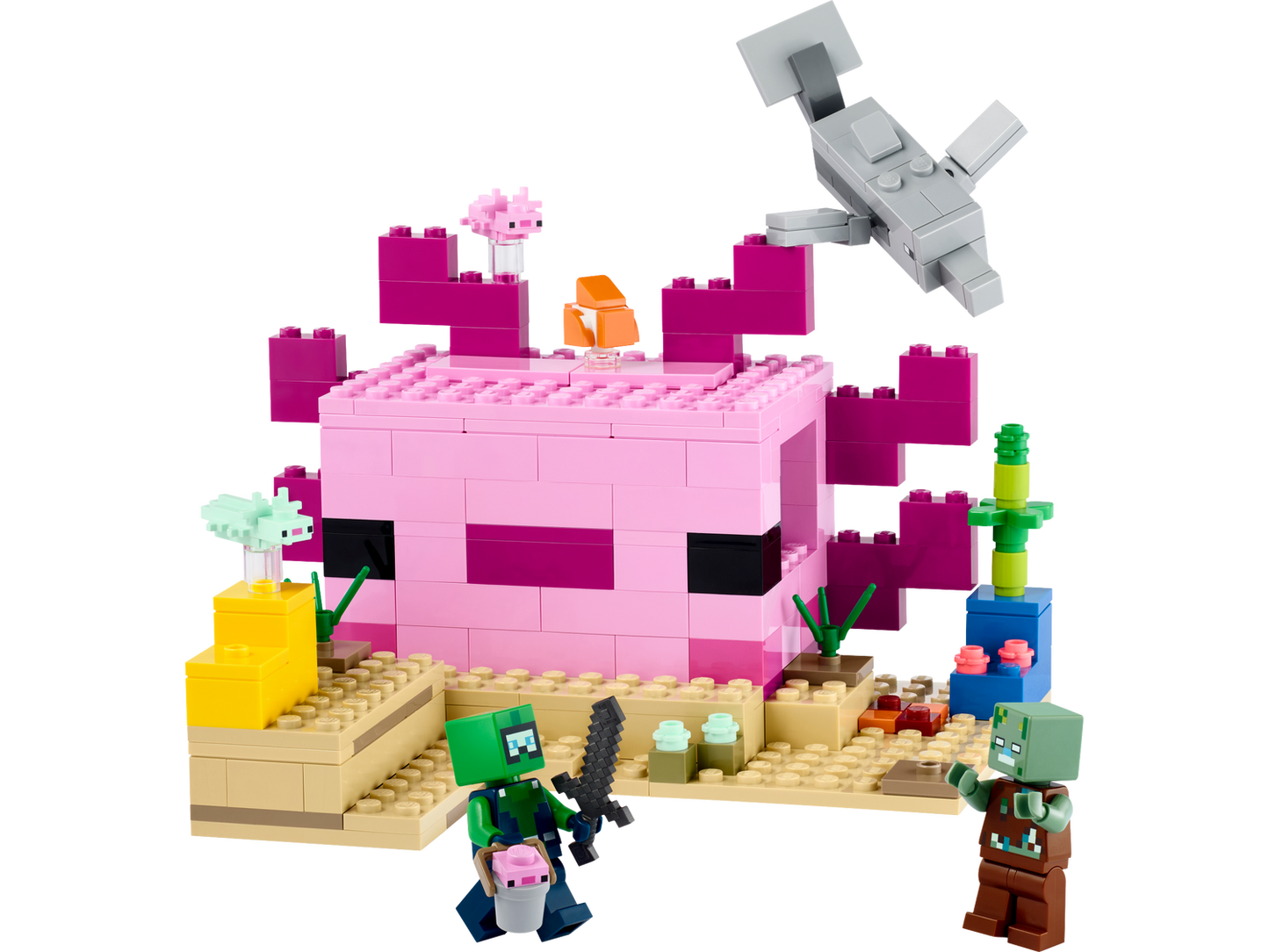 Minecraft 21247 Das Axolotl-Haus