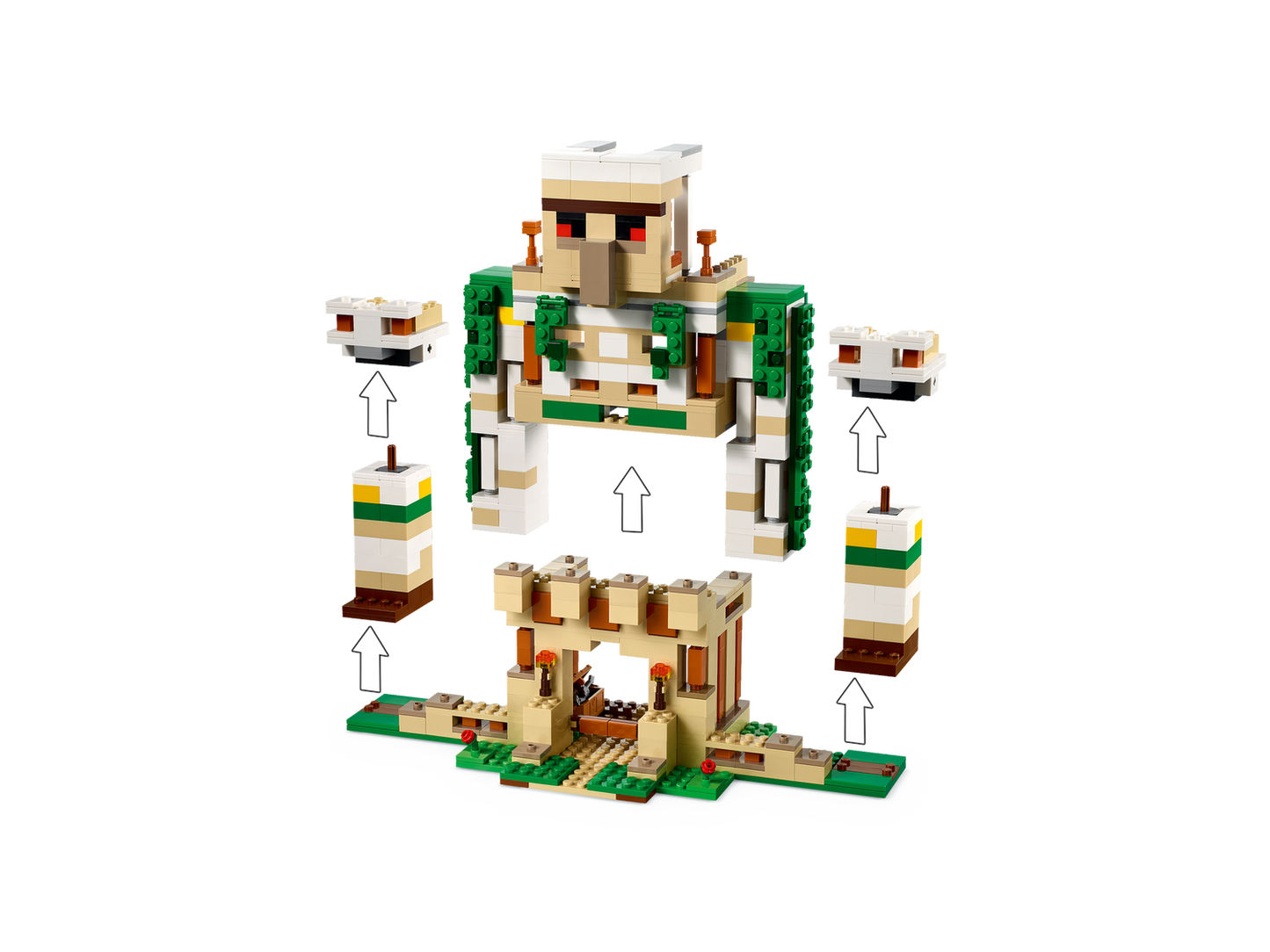 Minecraft 21250 Die Eisengolem-Festung