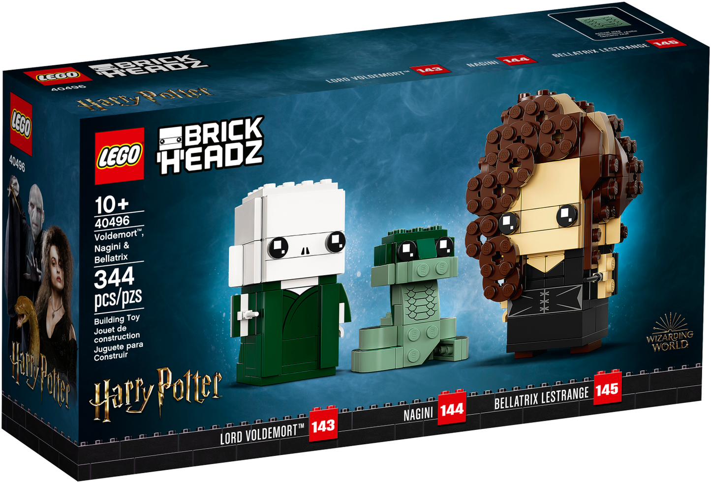 BrickHeadz 40496 Voldemort, Nagini & Bellatrix