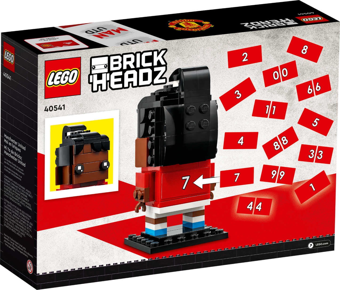 BrickHeadz 40541 Manchester United Go Brick Me