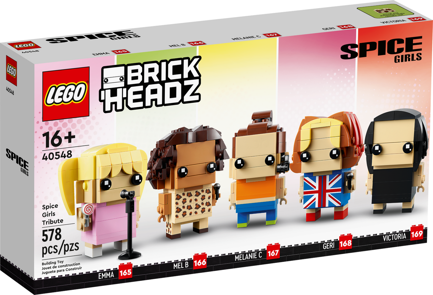 BrickHeadz 40548 Hommage an die Spice Girls