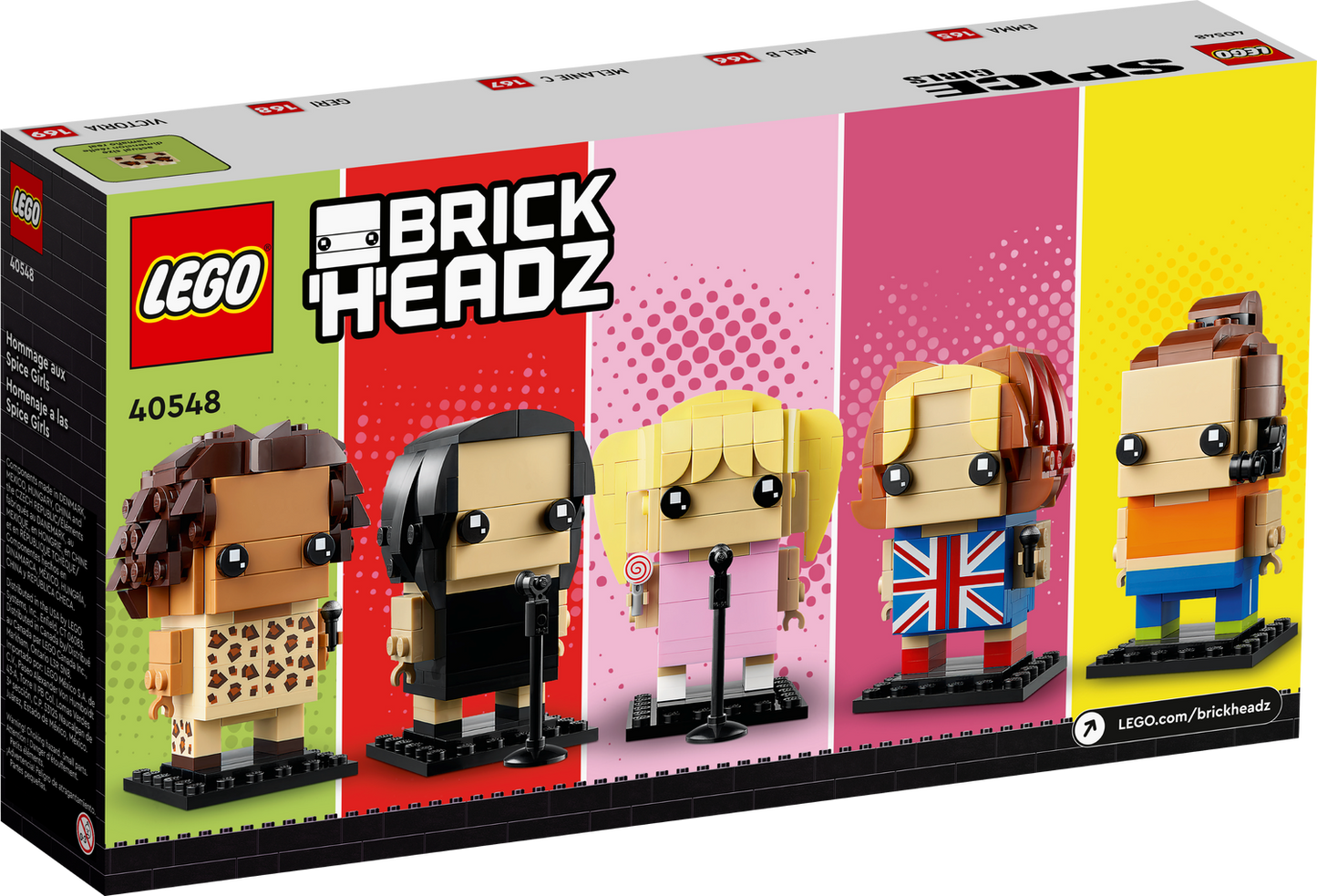 BrickHeadz 40548 Hommage an die Spice Girls