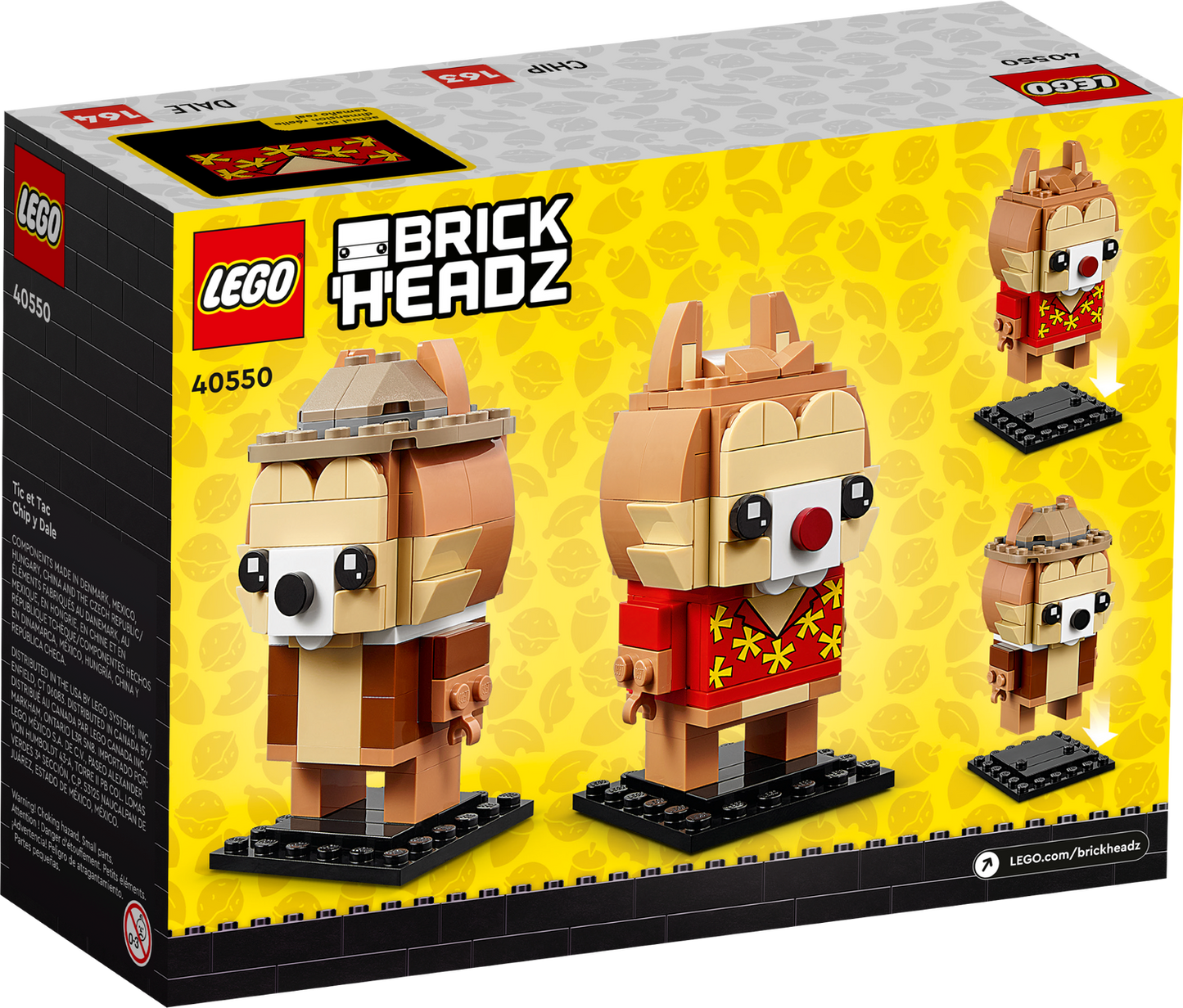 BrickHeadz 40550 Chip & Chap