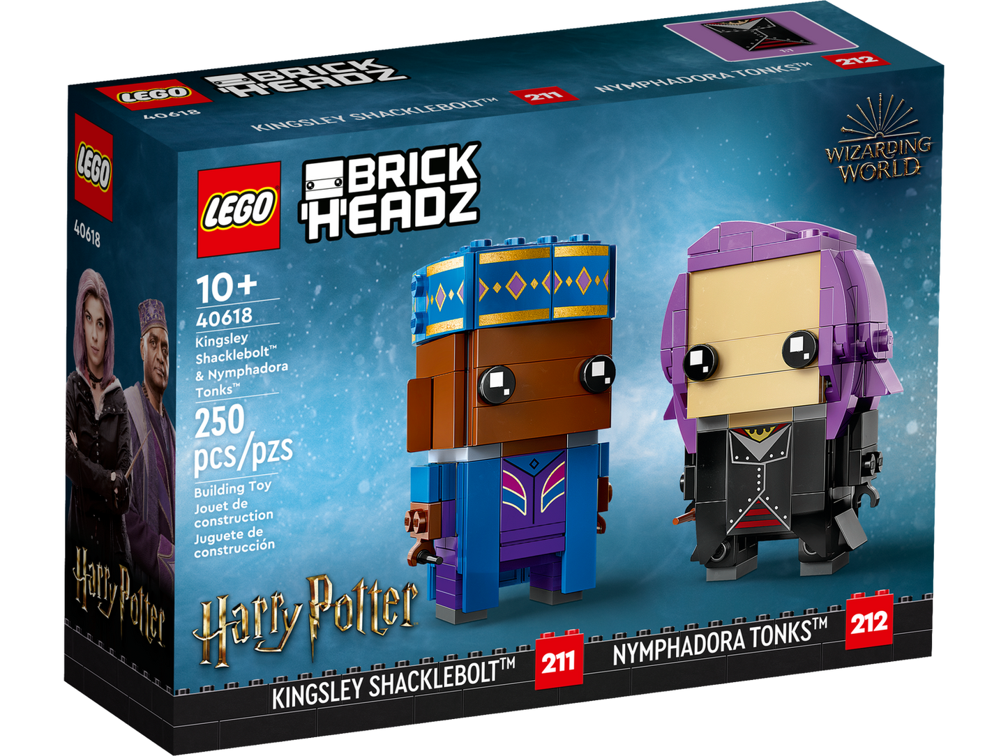 BrickHeadz 40618 Kingsley Shacklebolt & Nymphadora Tonks