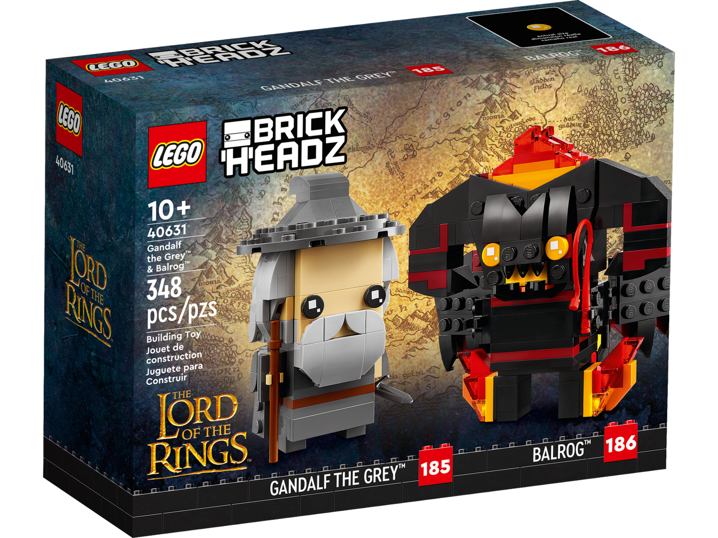 BrickHeadz 40631 Gandalf der Graue und Balrog