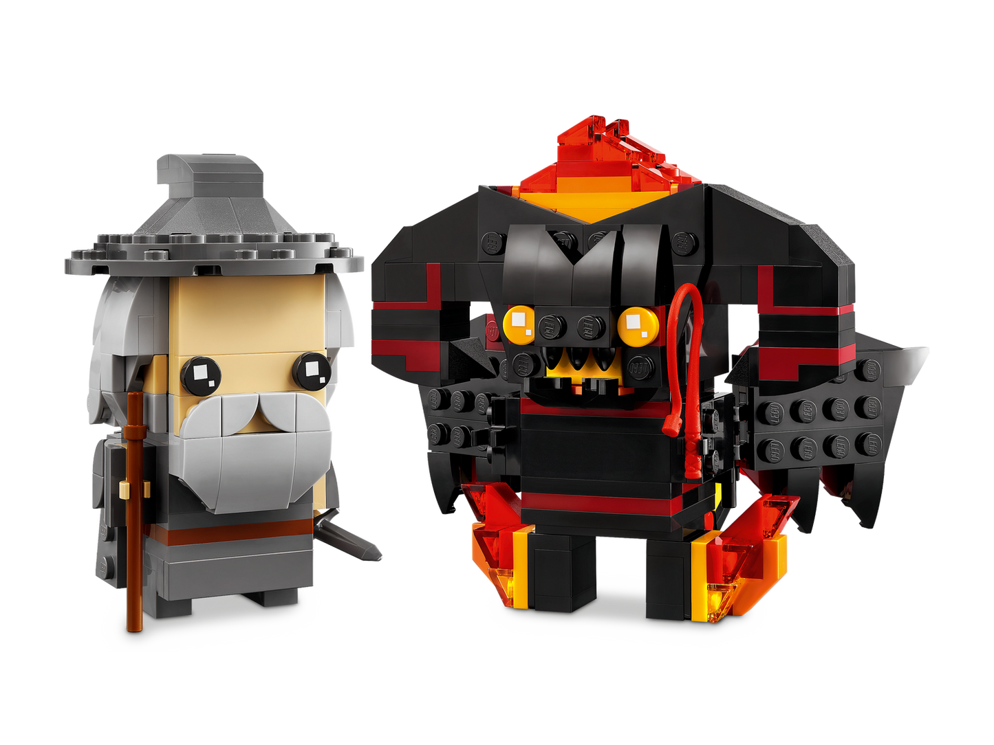 BrickHeadz 40631 Gandalf der Graue und Balrog