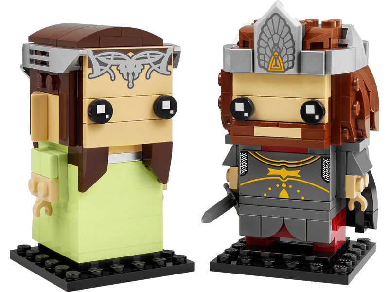 BrickHeadz 40632 Aragorn™ und Arwen™