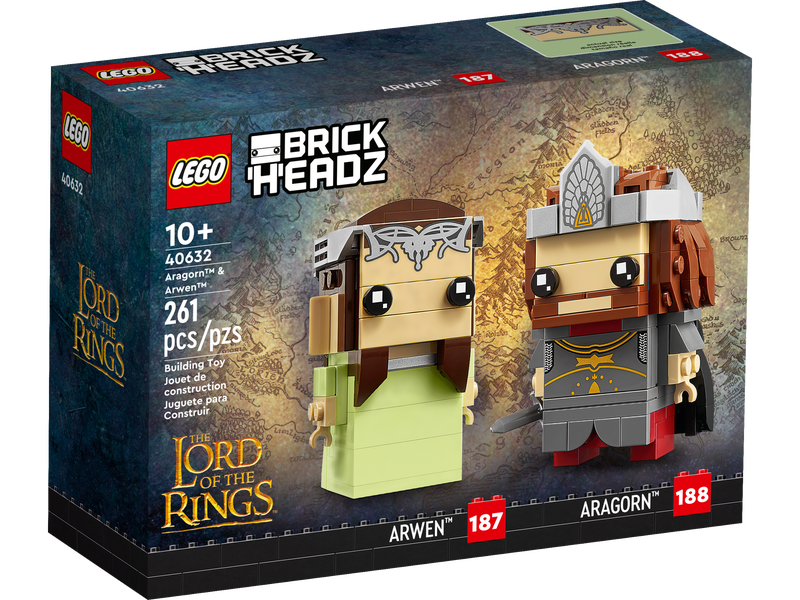 BrickHeadz 40632 Aragorn™ und Arwen™