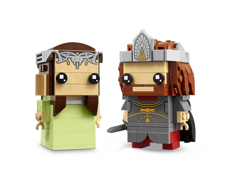 BrickHeadz 40632 Aragorn™ und Arwen™