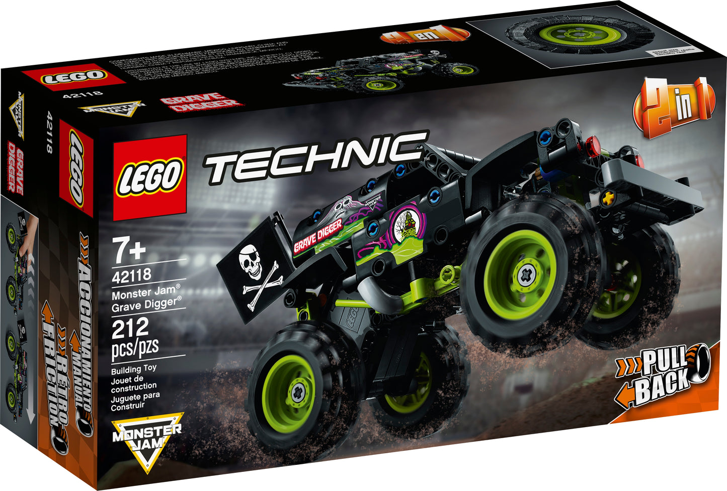 Technic 42118 Monster Jam  Grave Digger®