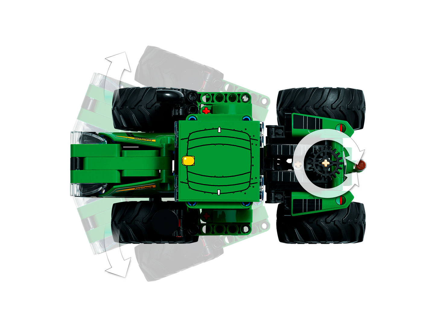 Technic 42136 John Deere 9620R 4WD Tractor