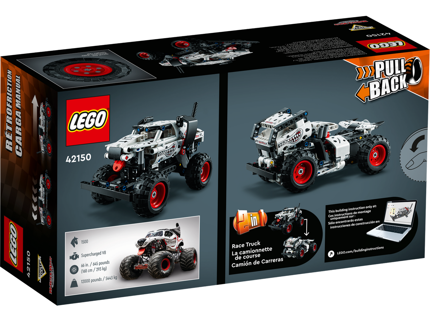 Technic 42150 Monster Jam Monster Mutt Dalmatian