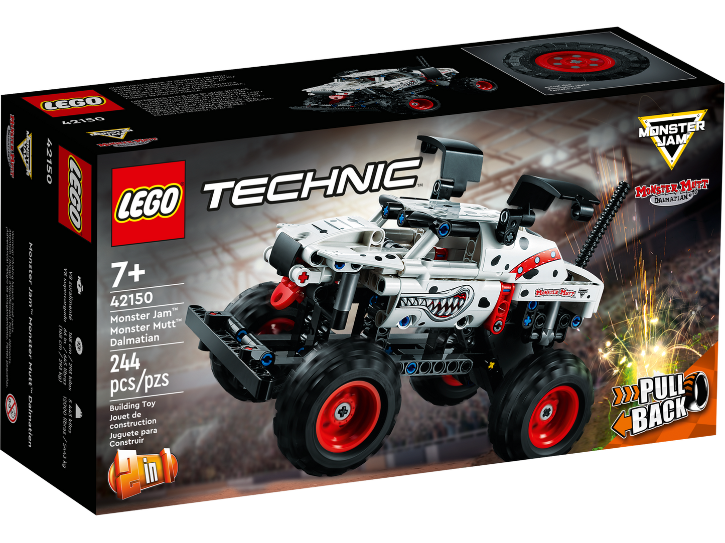 Technic 42150 Monster Jam Monster Mutt Dalmatian