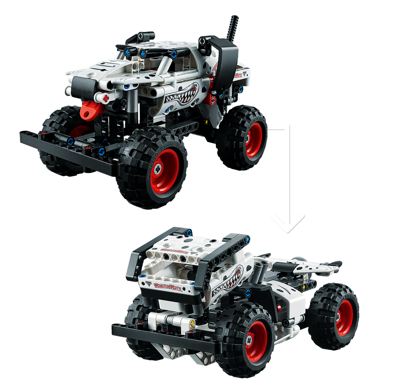 Technic 42150 Monster Jam Monster Mutt Dalmatian