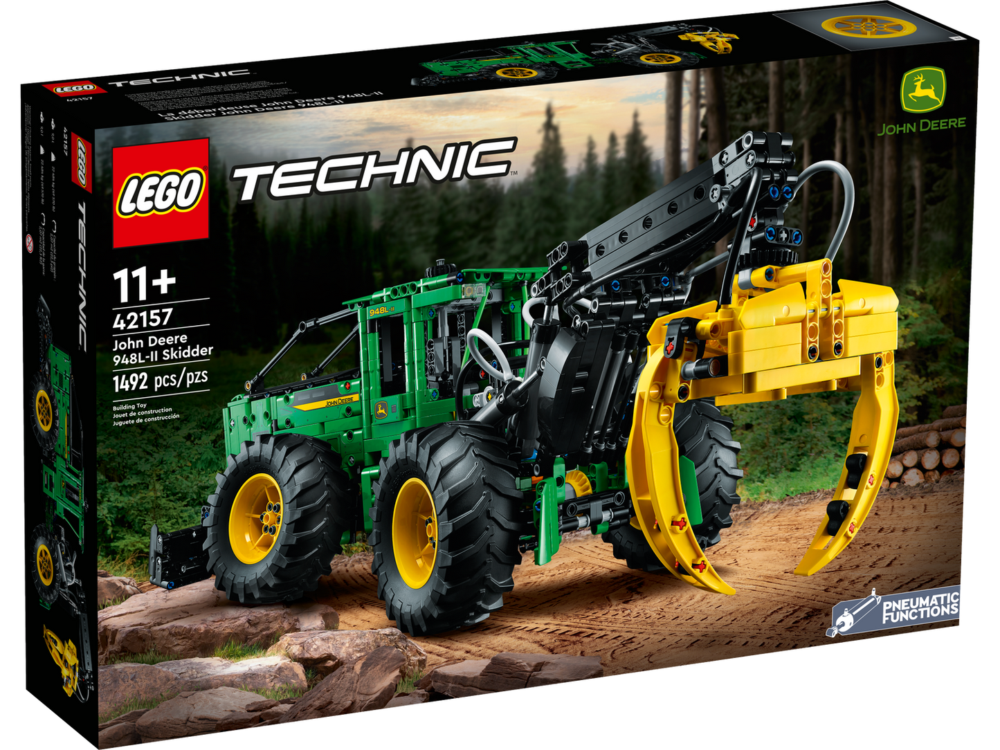 Technic 42157 John Deere 948L-II Skidder