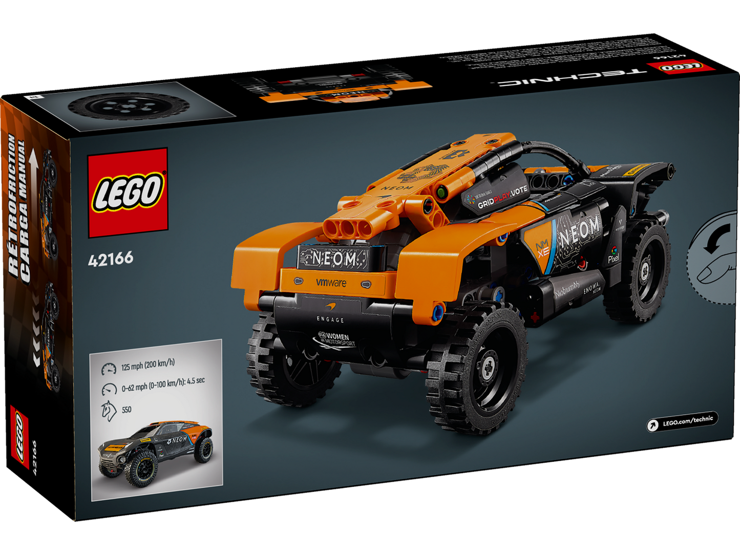 Technic 42166 NEOM McLaren Extreme E Race Car