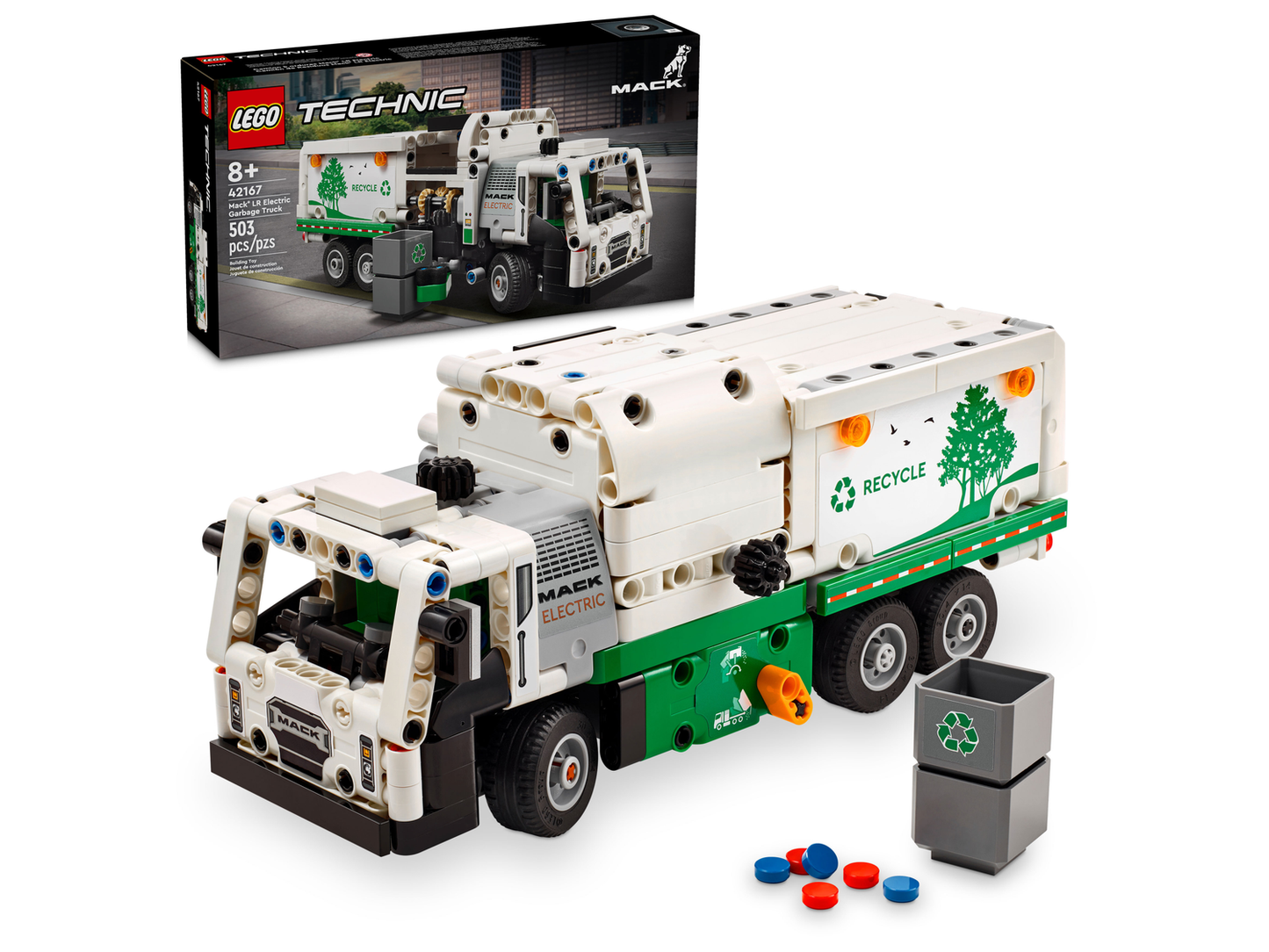 Technic 42167 Mack LR Electric Müllwagen