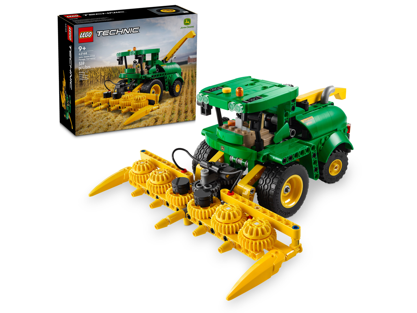 Technic 42168 John Deere 9700 Forage Harvester