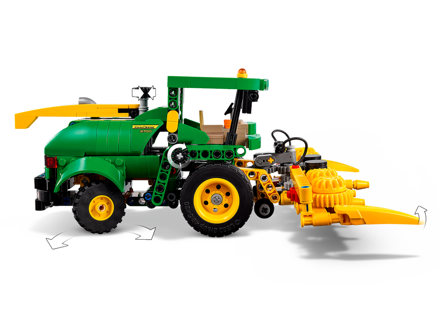 Technic 42168 John Deere 9700 Forage Harvester