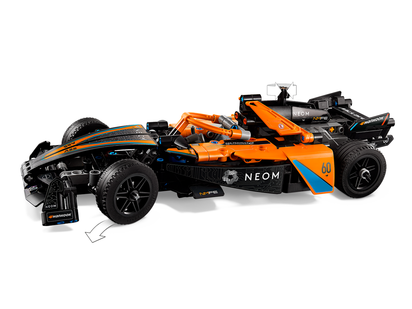 Technic 42169 NEOM McLaren Formula E Race Car