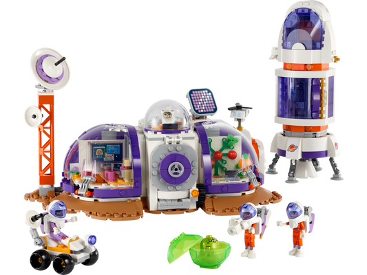 Friends 42605 Mars-Raumbasis mit Rakete