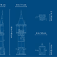 Disney 43187 Rapunzels Turm