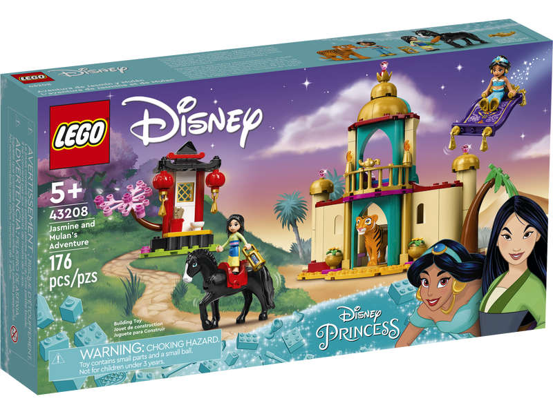 Disney 43208 Jasmins und Mulans Abenteuer