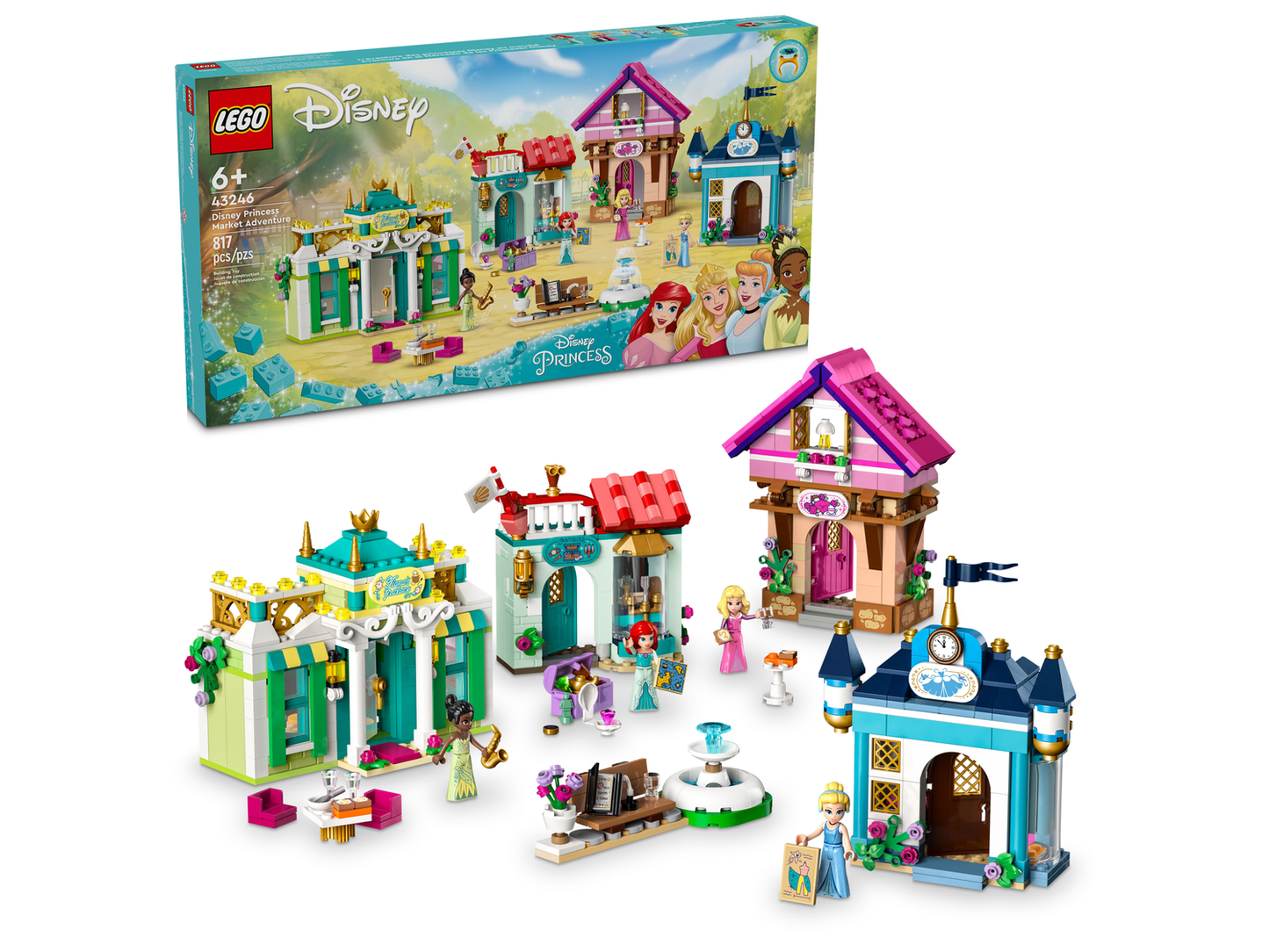 Disney 43246 Disney Prinzessinnen Abenteuermarkt