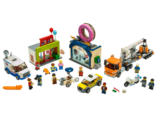 City 60233 Große Donut-Shop-Eröffnung