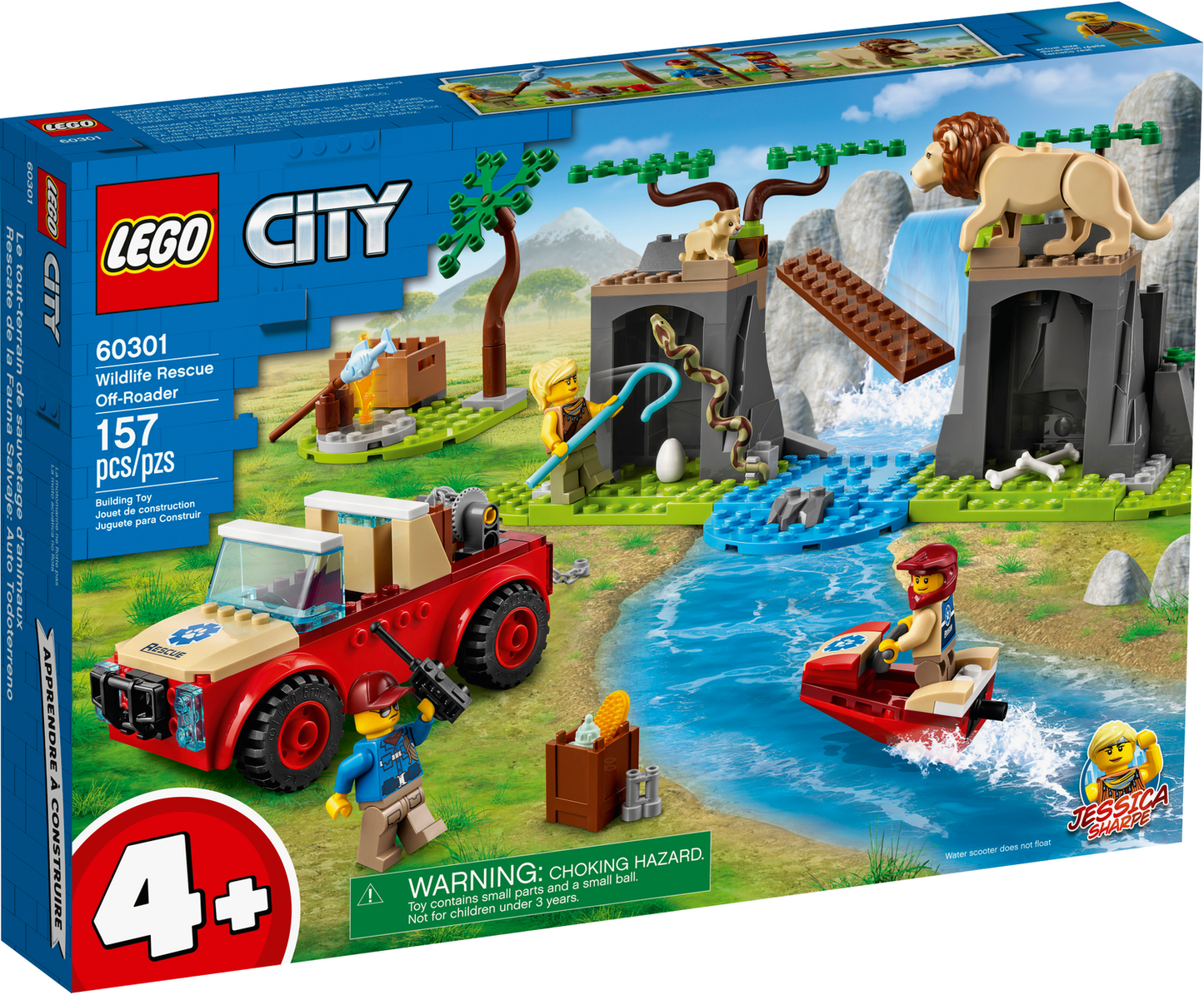 City 60301 Tierrettungs-Geländewagen